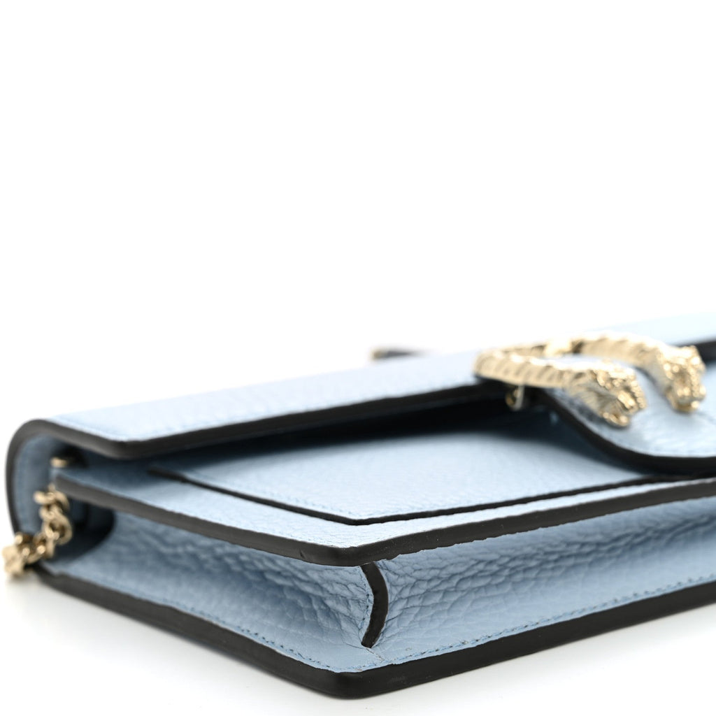 Calfskin Dionysus NM Chain Wallet Porcelain Light Blue wholesalehk.shop