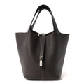 Taurillon Clemence Picotin Lock 18 PM Ebene £¨ Direct shipment via from wholesalehk.shop