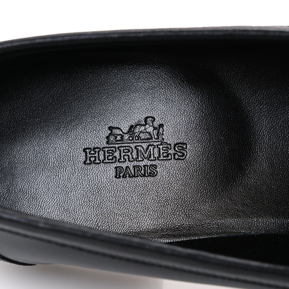 Toile De Coton Calfskin Womens Paris Loafers 37 Black Prunoir wholesalehk.shop