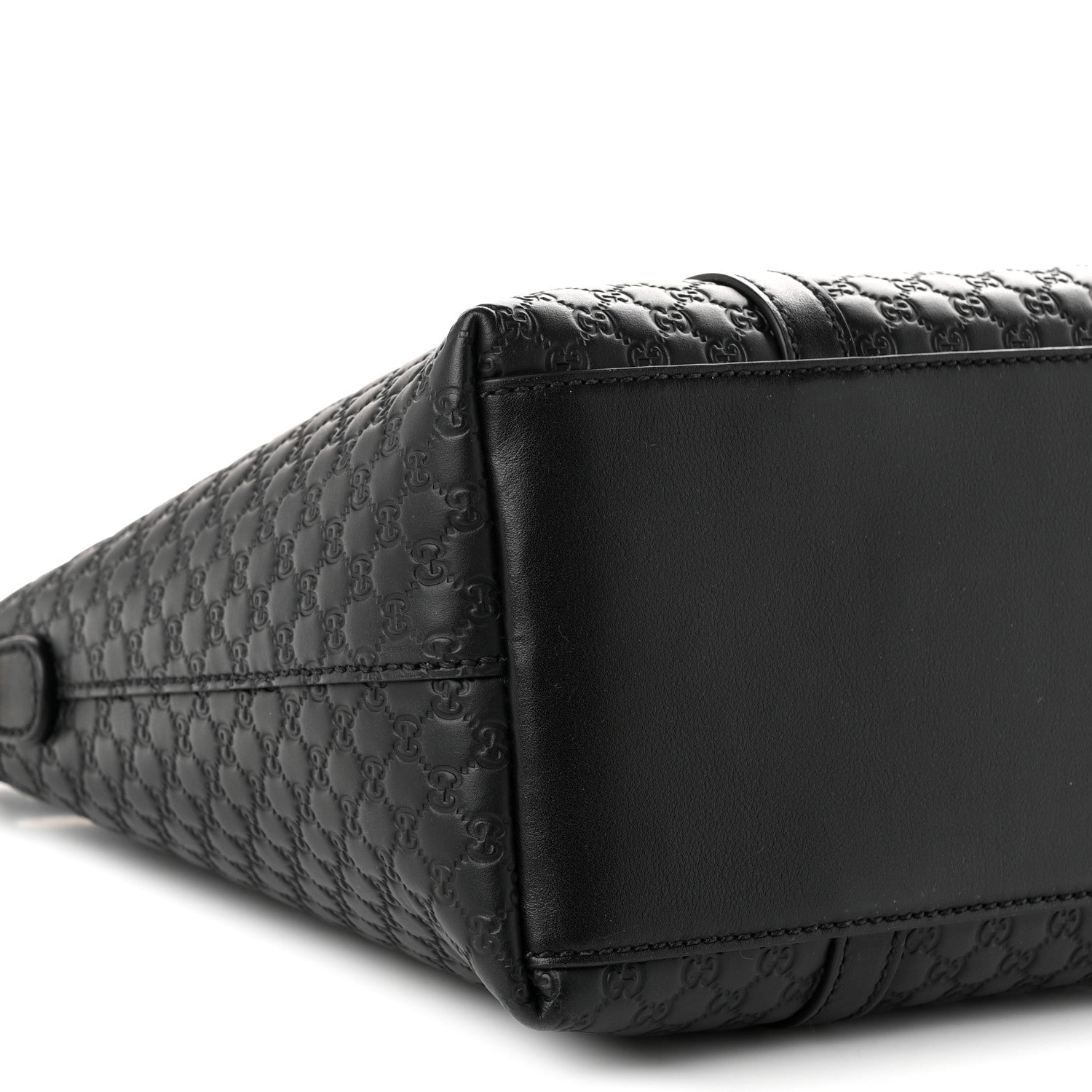 Soft Microguccissima Small Zippered Satchel Black £¨ Direct shipment via from wholesalehk.shop