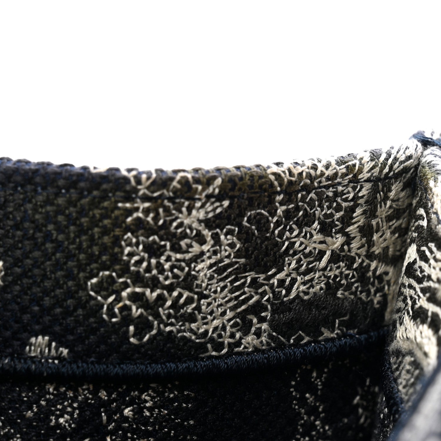 Canvas Embroidered Medium Toile De Jouy Reverse Book Tote Blue £¨ Direct shipment via from wholesalehk.shop