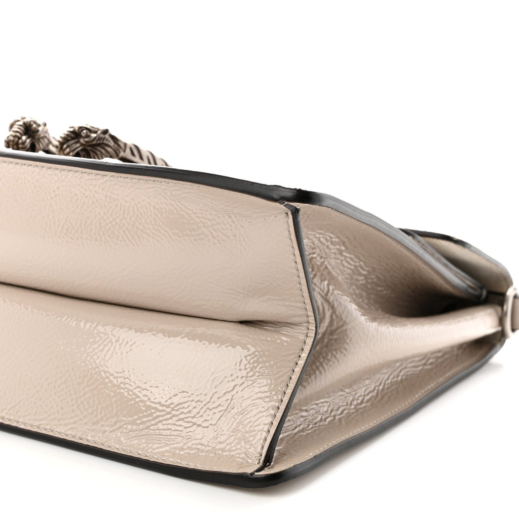 Crinkled Patent Medium Dionysus Top Handle Bag Sphinx wholesalehk.shop