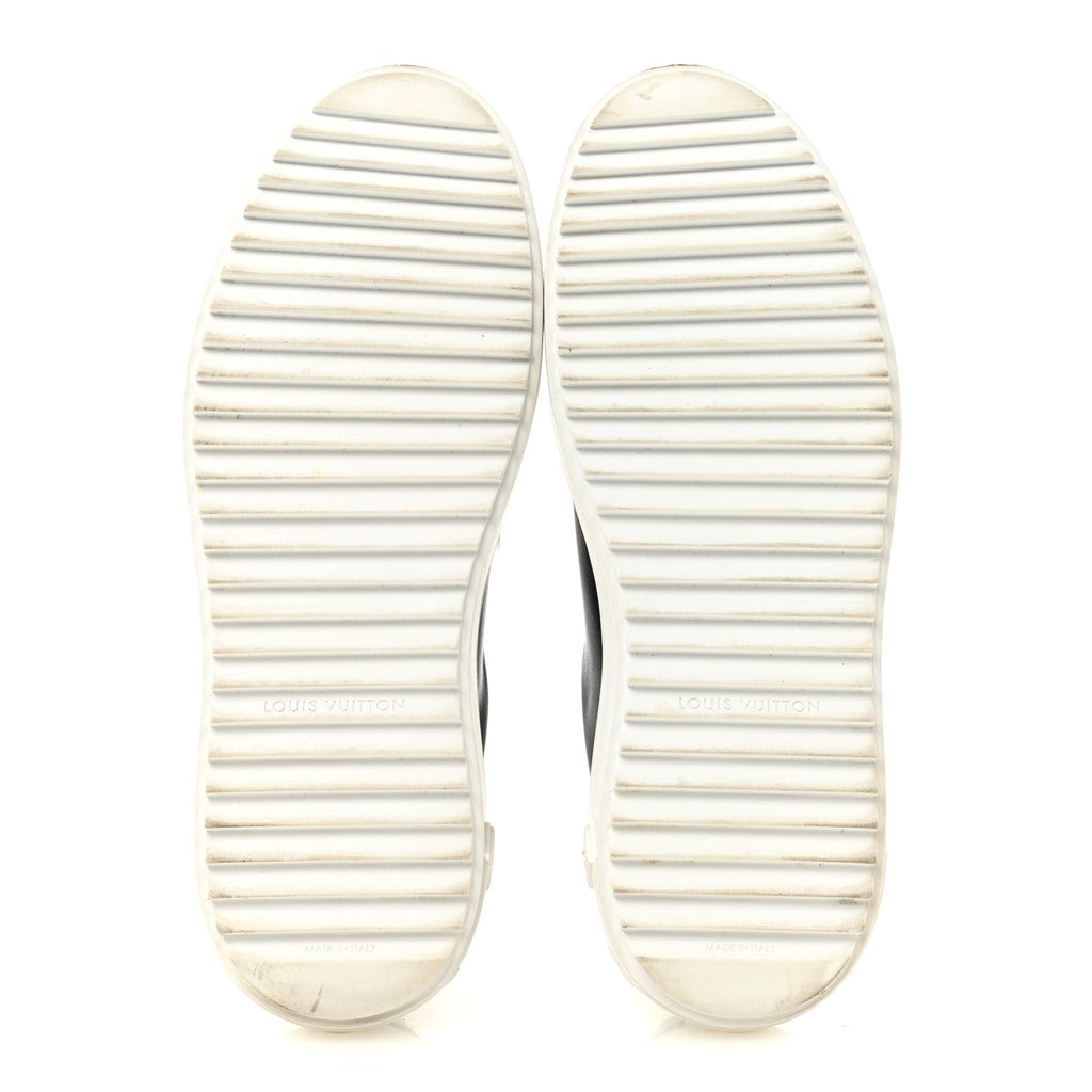 Calfskin Time Out Sneakers 38.5 Black £¨ Direct shipment via from wholesalehk.shop
