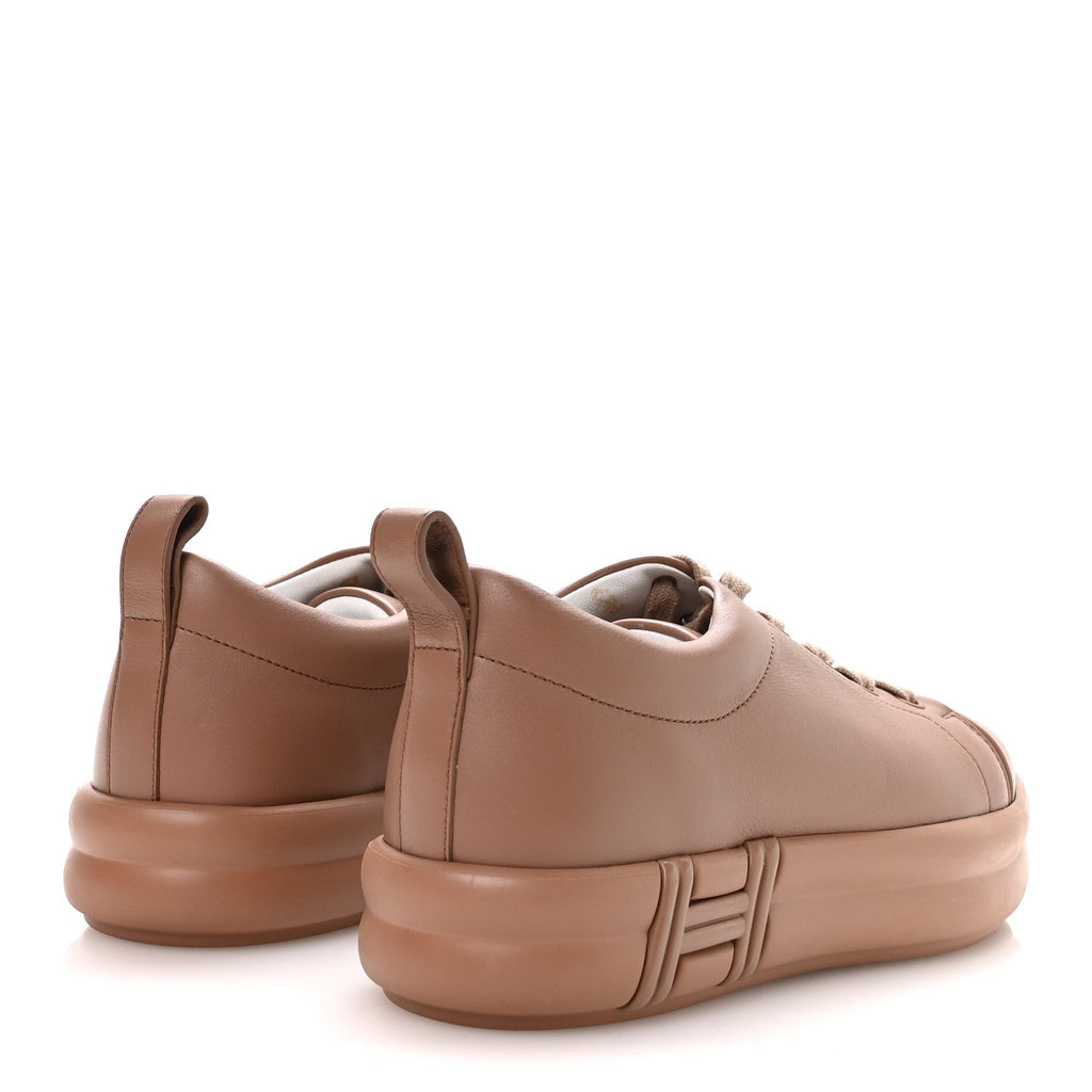 Calfskin Womens Happy Sneakers 37.5 Rose Perle wholesalehk.shop