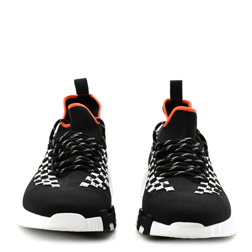 Knit Womens Flex Bolduc Sneakers 37 Black White wholesalehk.shop