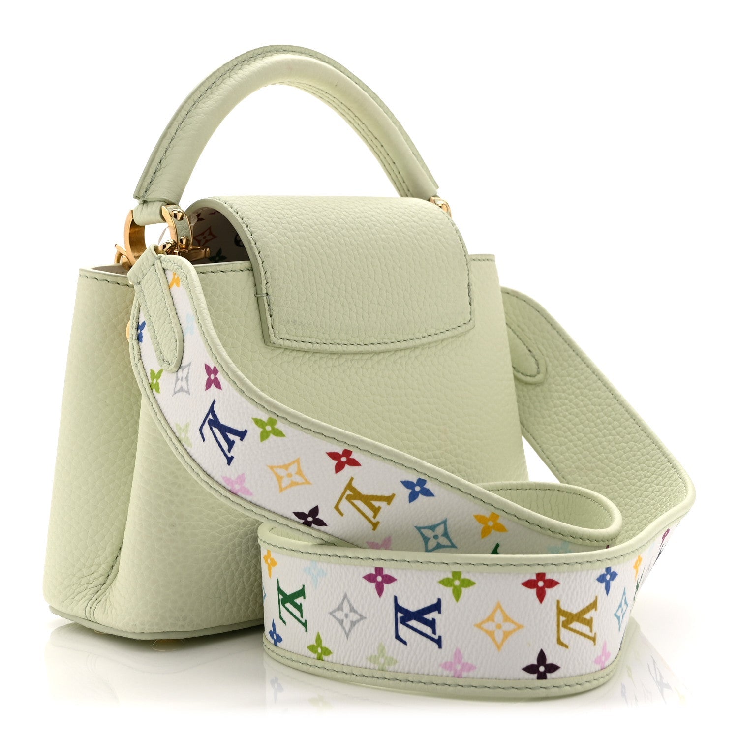 LV X TM Taurillon Mini Capucines Green £¨ Direct shipment via from wholesalehk.shop