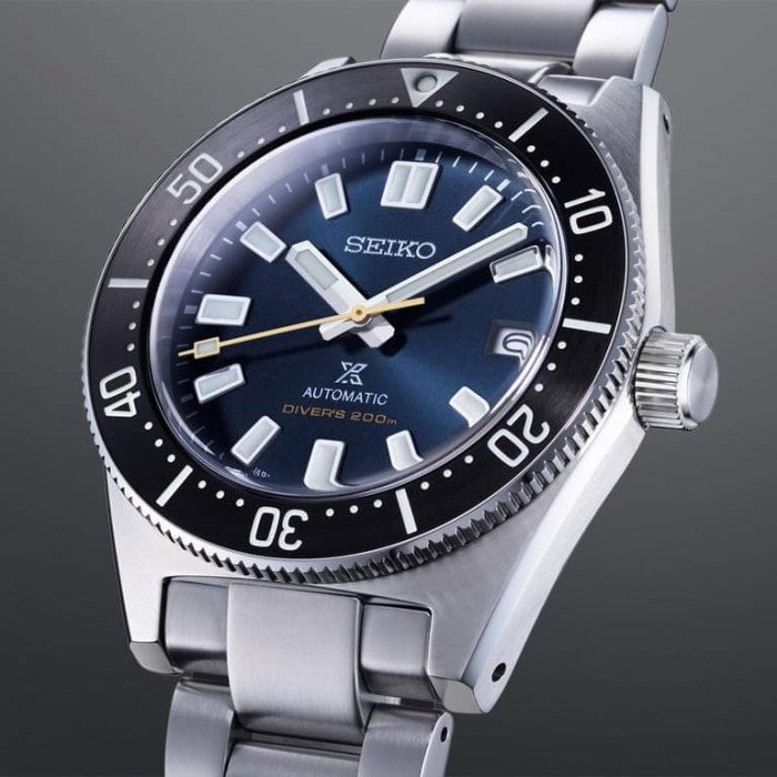 Seiko Prospex Automatic 1965 Dive 55th Anniversary Limited Edtion Blue Dial Silver Steel Strap Watch For Men - SPB149J1 wholesalehk.shop