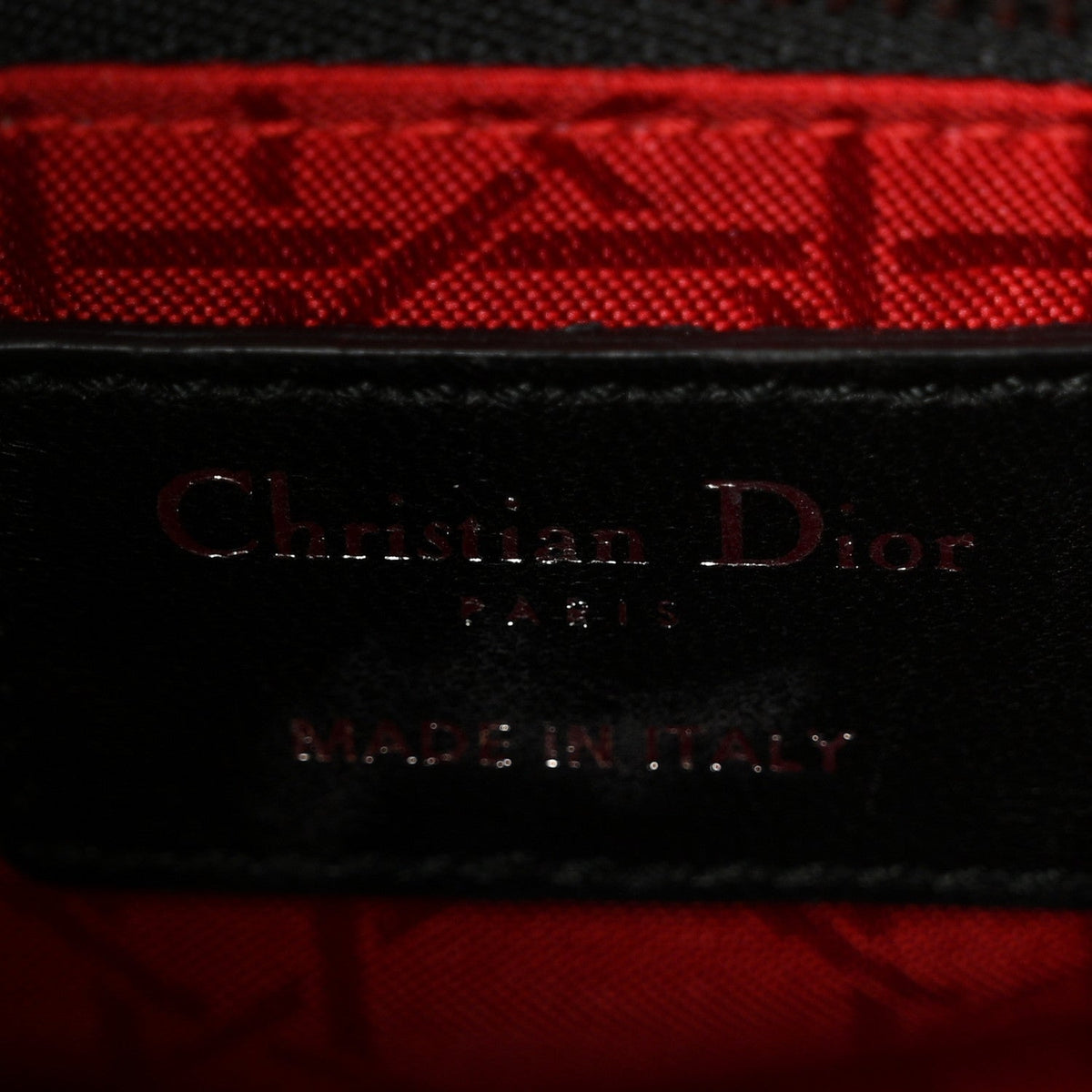 Lambskin Cannage Mini Lady Dior Black wholesalehk.shop