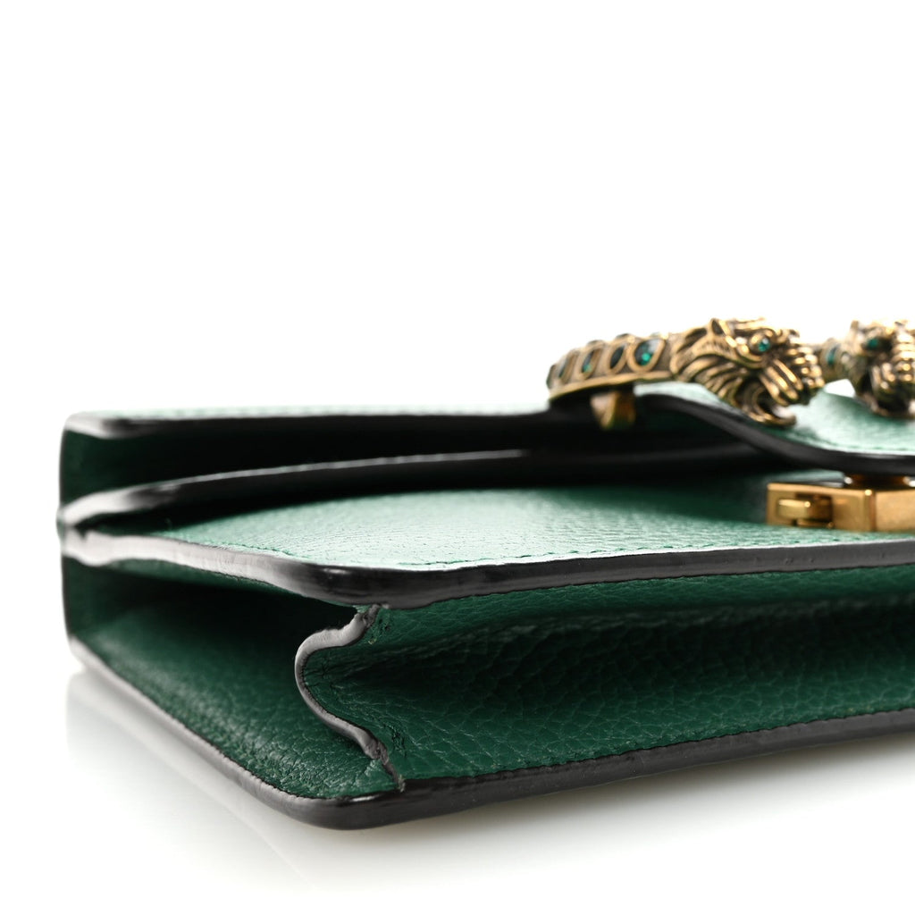 Calfskin Mini Dionysus Shoulder Bag Emerald wholesalehk.shop