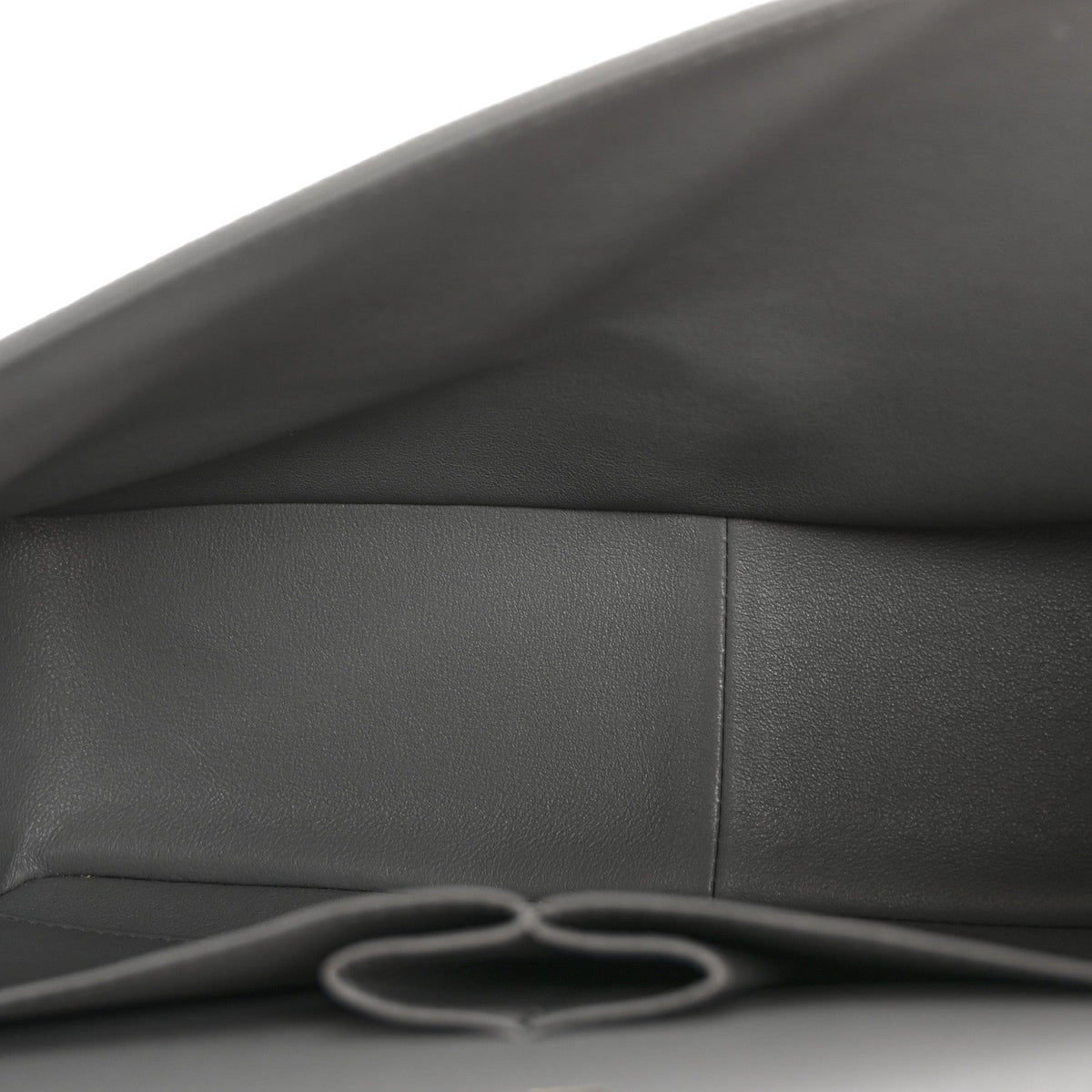 Caviar Quilted Jumbo Double Flap Grey wholesalehk.shop