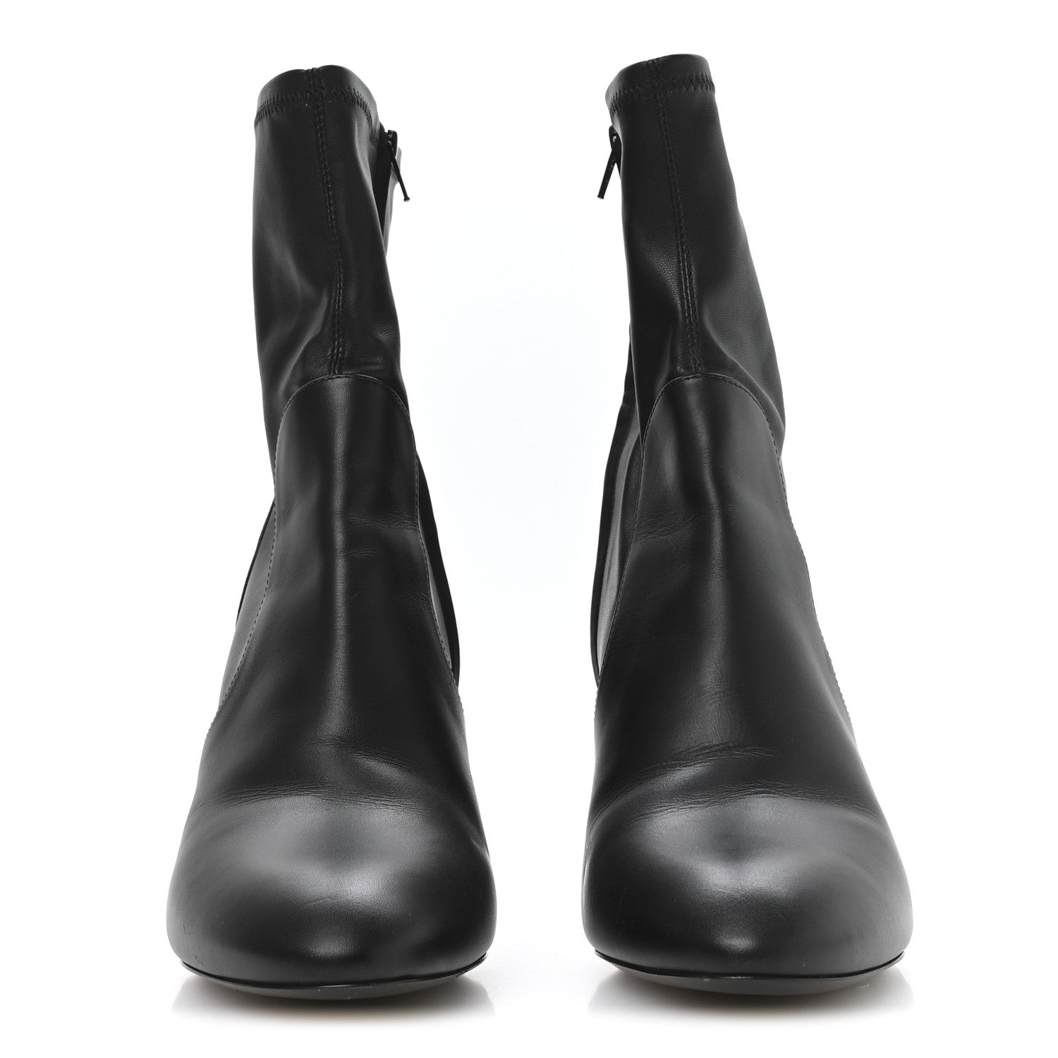 Calfskin Uniformes Silhouette Ankle Boots 39 Black £¨ Direct shipment via from wholesalehk.shop