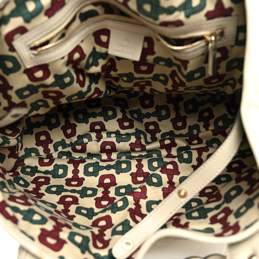 Guccissima Small Pelham Shoulder Bag Off White £¨ Direct shipment via from wholesalehk.shop