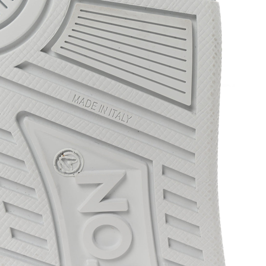 Calfskin Womens LV Trainer Sneakers 37.5 White £¨ Direct shipment via from wholesalehk.shop
