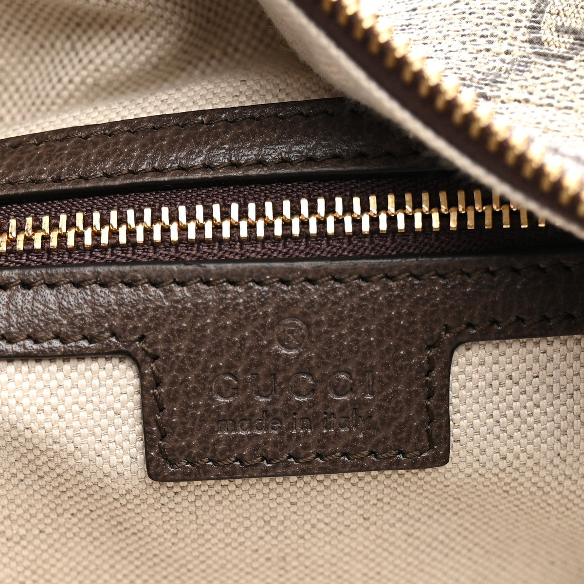 GG Supreme Monogram Textured Calfskin Web Super Mini Ophidia Shoulder Bag Beige Ebony New Acero wholesalehk.shop