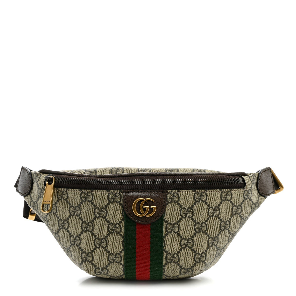 GG Supreme Monogram Web Small Ophidia Belt Bag Beige Ebony New Acero wholesalehk.shop