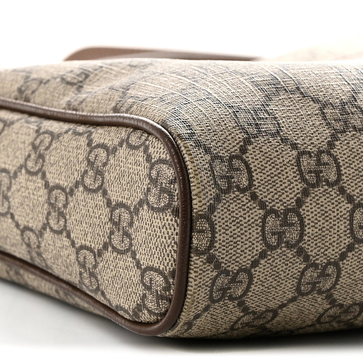 GG Supreme Monogram Web Medium Ophidia Messenger Bag Brown wholesalehk.shop
