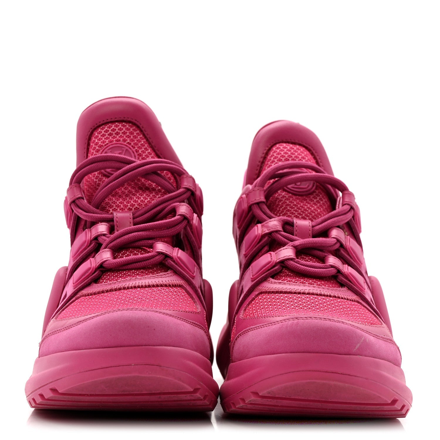Calfskin Technical Nylon LV Archlight Sneakers 37 Rose Pop £¨ Direct shipment via from wholesalehk.shop