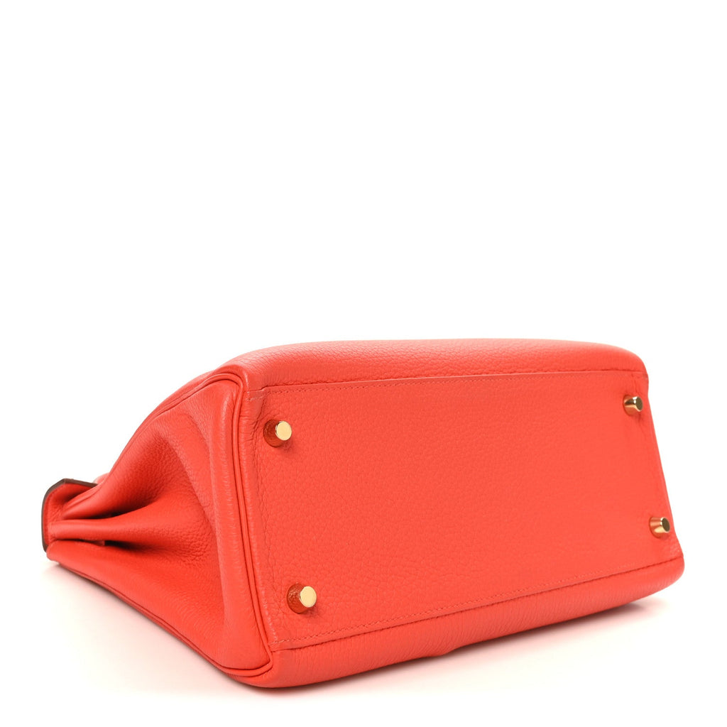 Togo Kelly Retourne 28 Capucine £¨ Direct shipment via from wholesalehk.shop