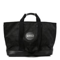 Econyl Nylon Monogram Medium Off The Grid Tote Bag Black wholesalehk.shop