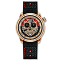 Bomberg Día De Los Muertos Men's Gold Watch wholesalehk.shop