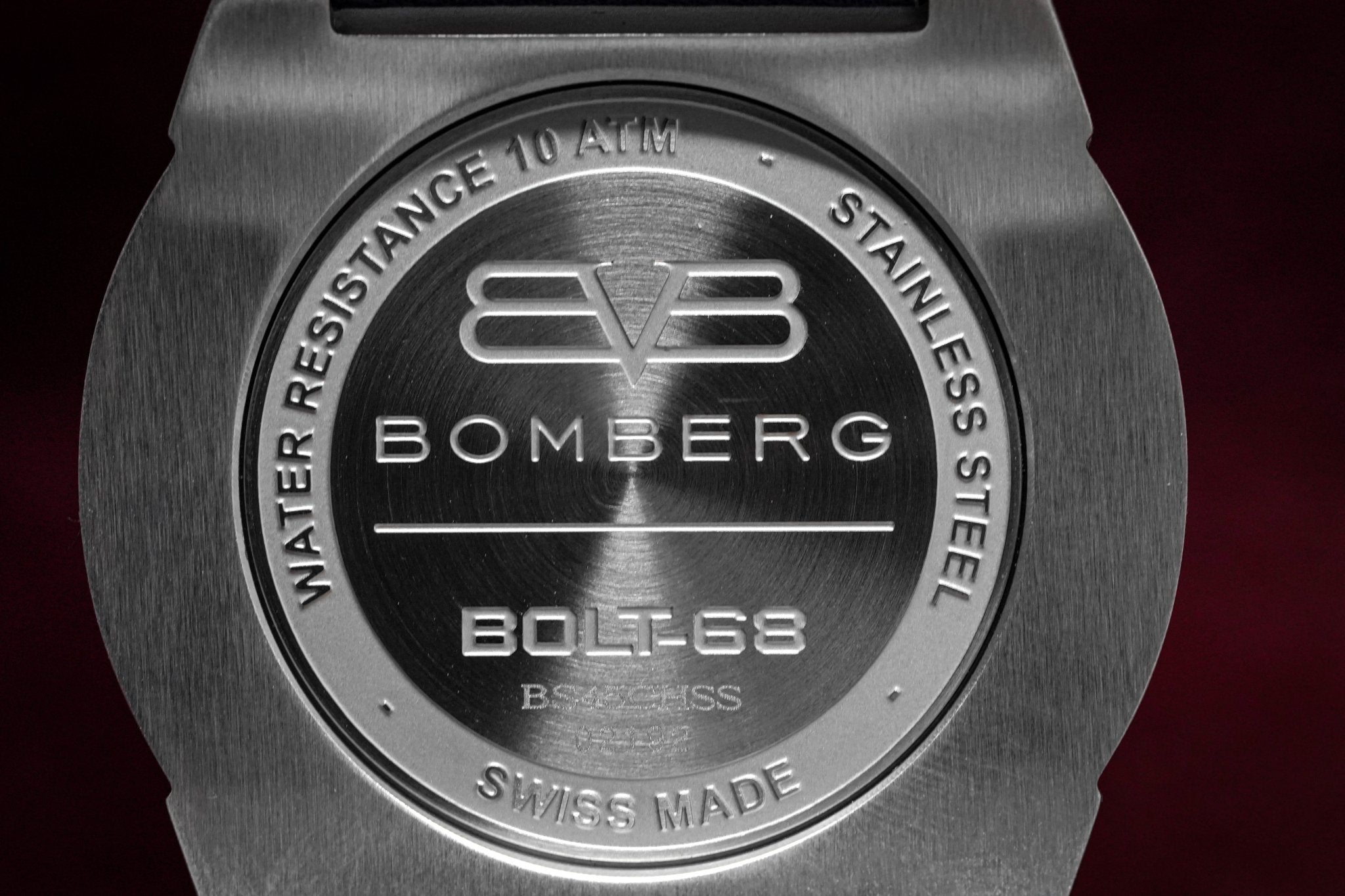 Bomberg Men's Chronograph Watch BOLT-68 Blue wholesalehk.shop