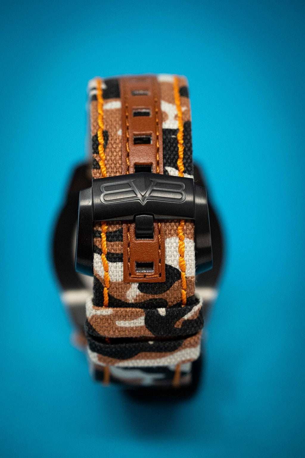 Bomberg Men's Chronograph Watch BOLT-68 Orange Camouflage Limited Edition wholesalehk.shop