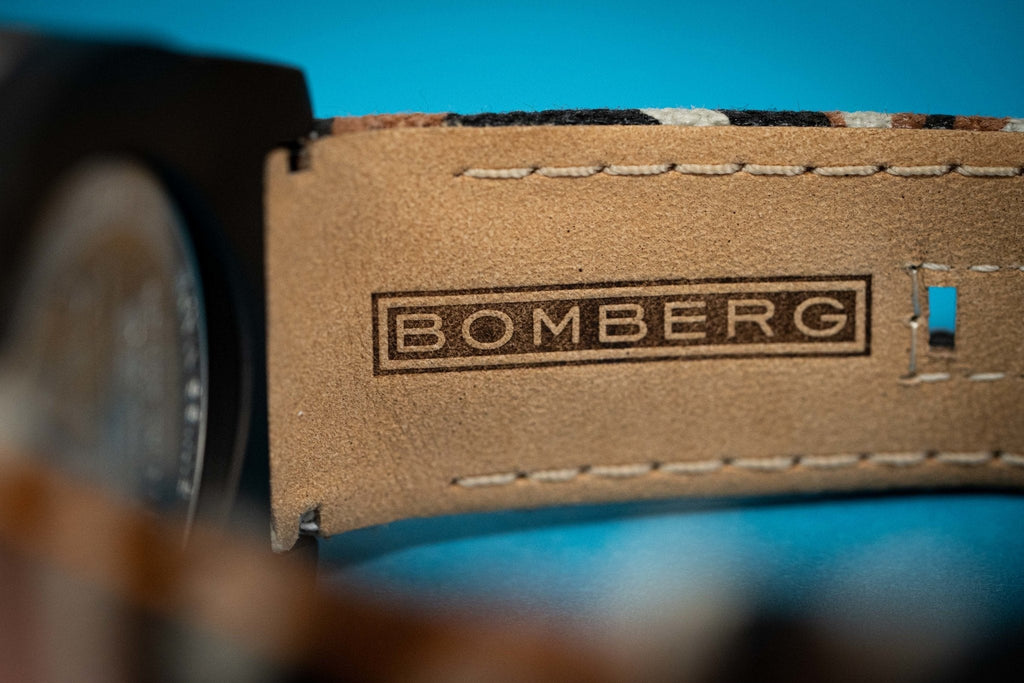Bomberg Men's Chronograph Watch BOLT-68 Orange Camouflage Limited Edition wholesalehk.shop