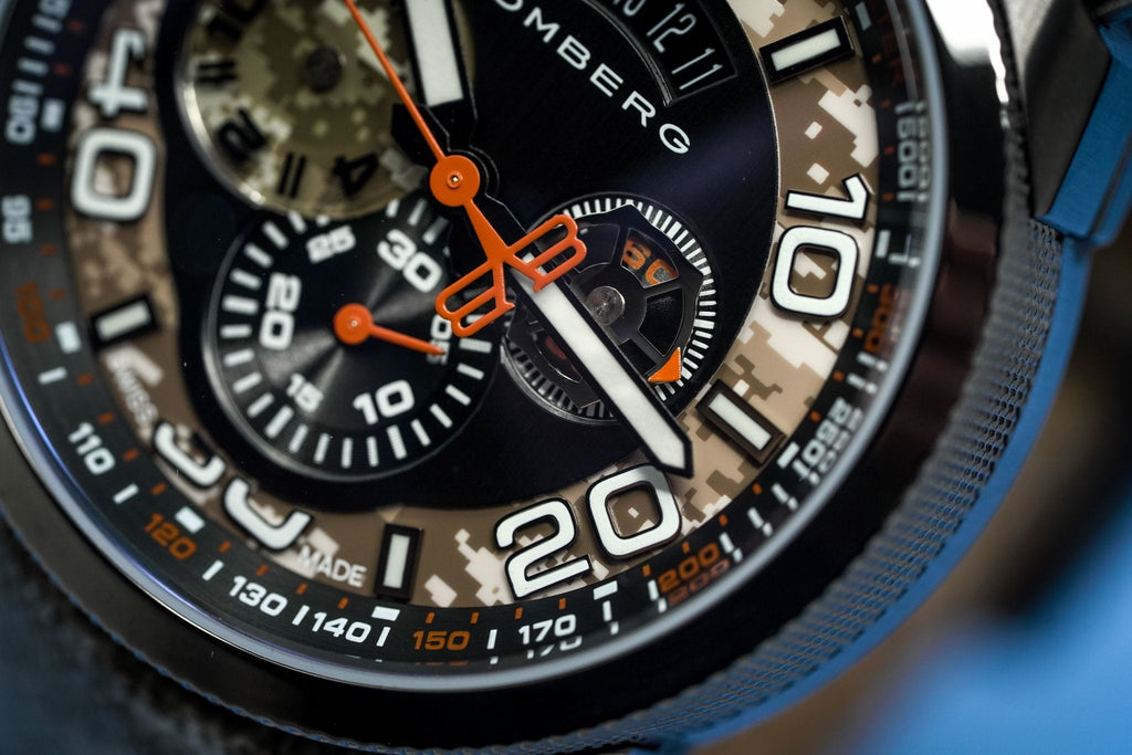 Bomberg Men's Chronograph Watch BOLT-68 Desert Camo Limited Edition wholesalehk.shop