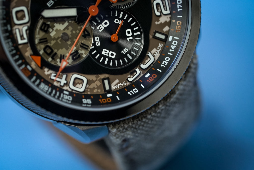 Bomberg Men's Chronograph Watch BOLT-68 Desert Camo Limited Edition wholesalehk.shop