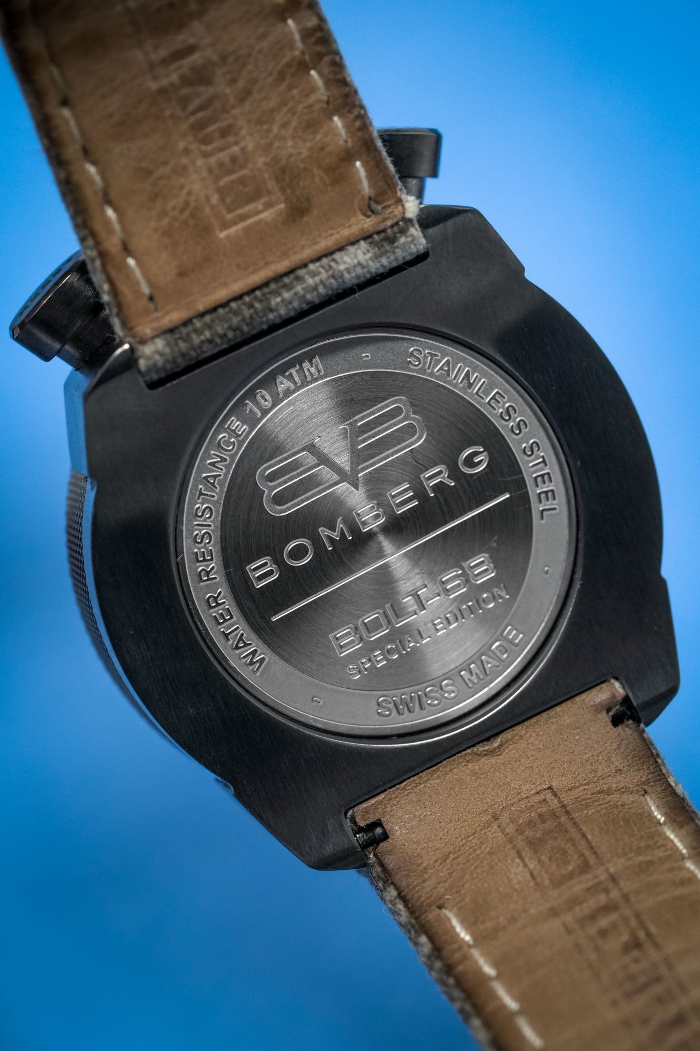 Bomberg Men's Chronograph Watch BOLT-68 Desert Camo Limited Edition wholesalehk.shop