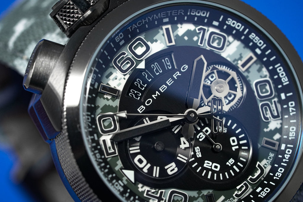 Bomberg Chronograph Watch BOLT-68 Winter Camo Limited Edition wholesalehk.shop