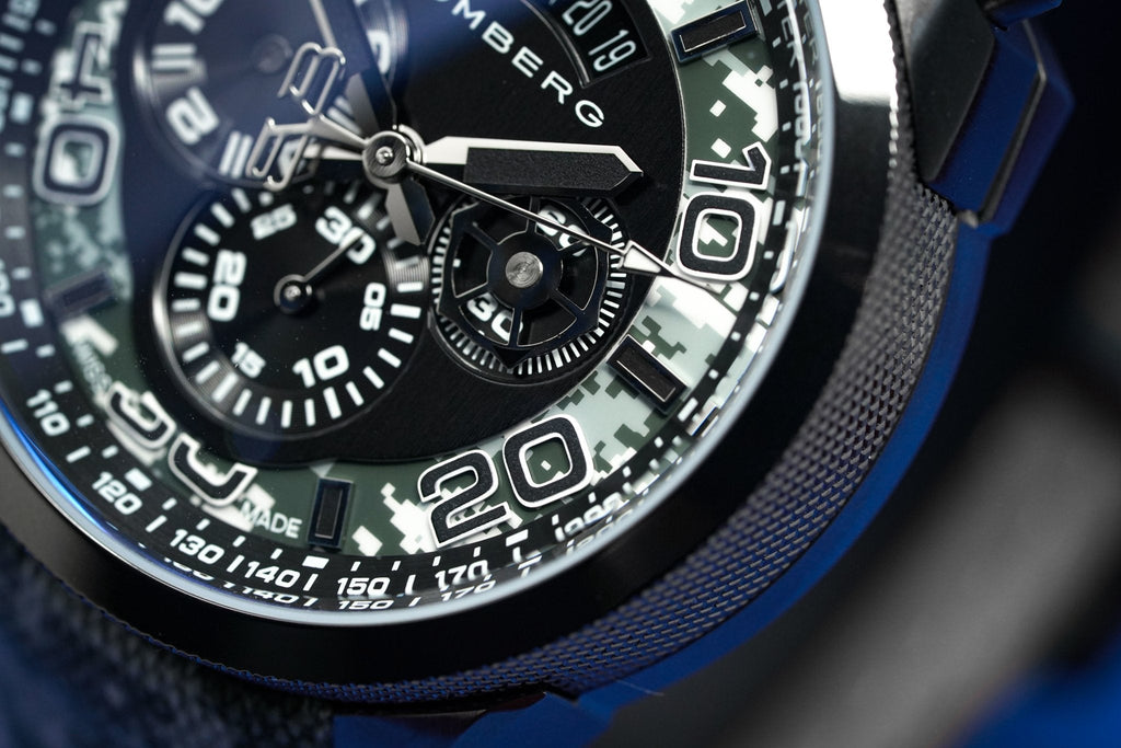 Bomberg Chronograph Watch BOLT-68 Winter Camo Limited Edition wholesalehk.shop