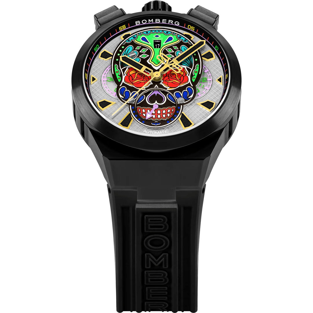 Bomberg Men's Bolt-68 Neo Calaveras Multicolour Watch wholesalehk.shop