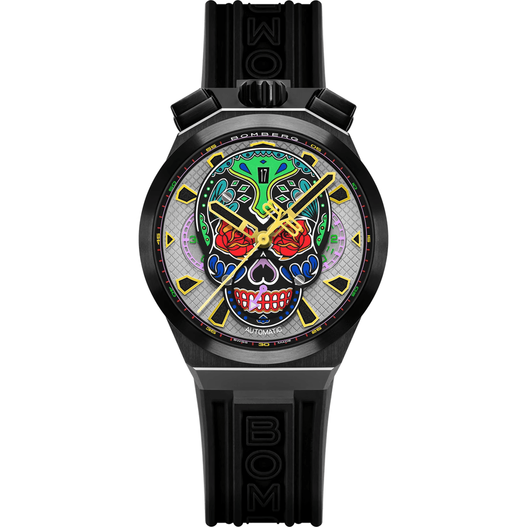 Bomberg Men's Bolt-68 Neo Calaveras Multicolour Watch wholesalehk.shop