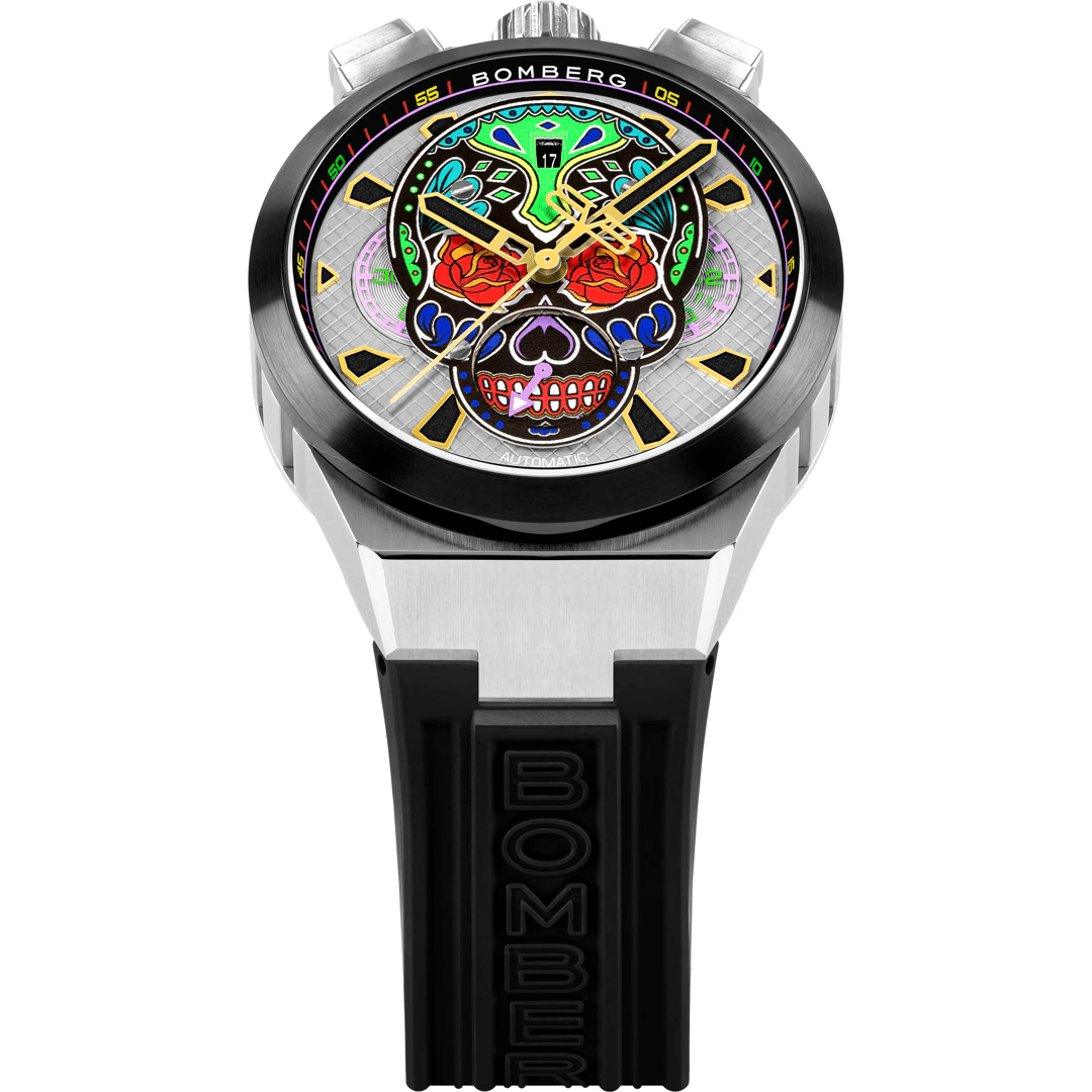 Bomberg Men's Bolt-68 Neo Calaveras Multicolour Watch wholesalehk.shop