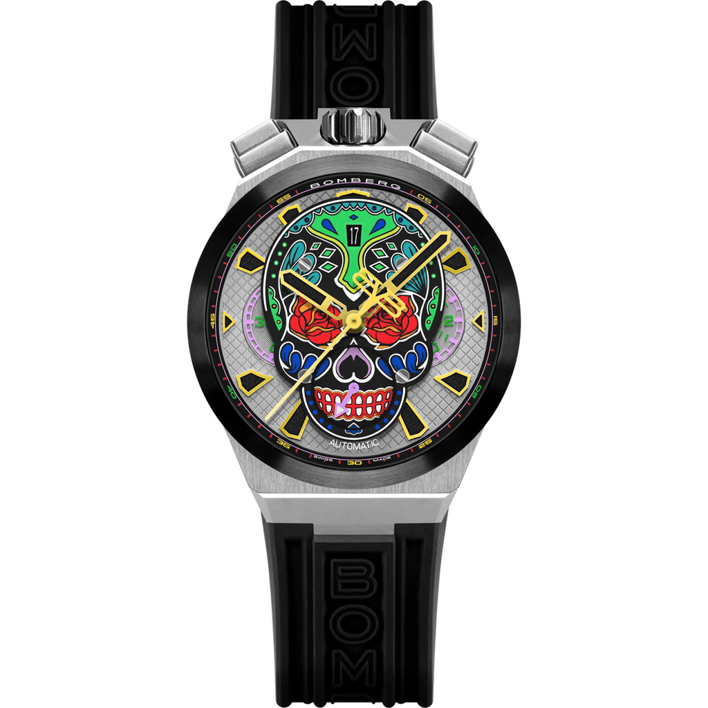 Bomberg Men's Bolt-68 Neo Calaveras Multicolour Watch wholesalehk.shop