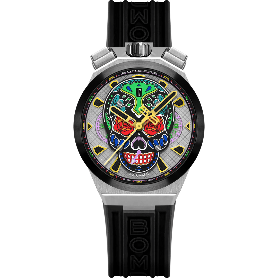 Bomberg Men's Bolt-68 Neo Calaveras Multicolour Watch wholesalehk.shop