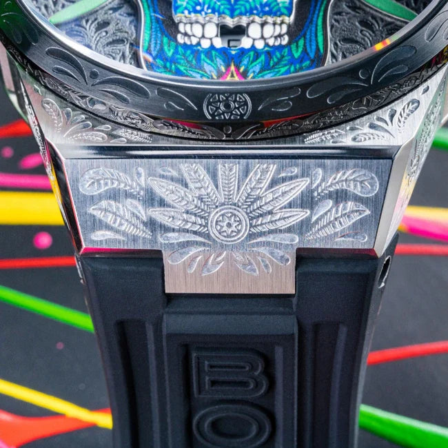 Bomberg Bolt-68 Neo Tulum Skull Men's Black Watch wholesalehk.shop
