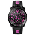 Bomberg Men's Chronograph Watch BOLT-68 Black PVD Pink wholesalehk.shop