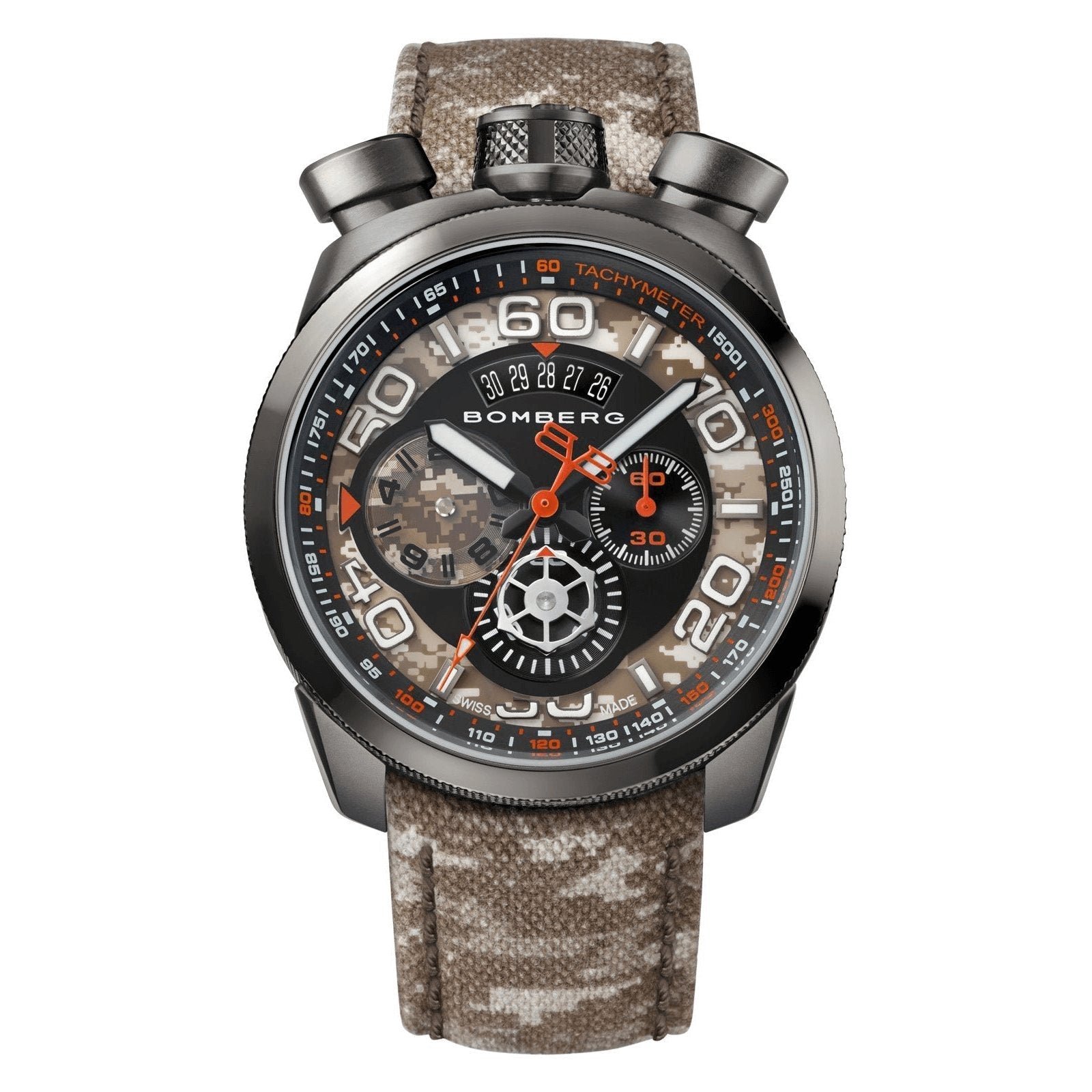 Bomberg Men's Chronograph Watch BOLT-68 Desert Camo Limited Edition wholesalehk.shop
