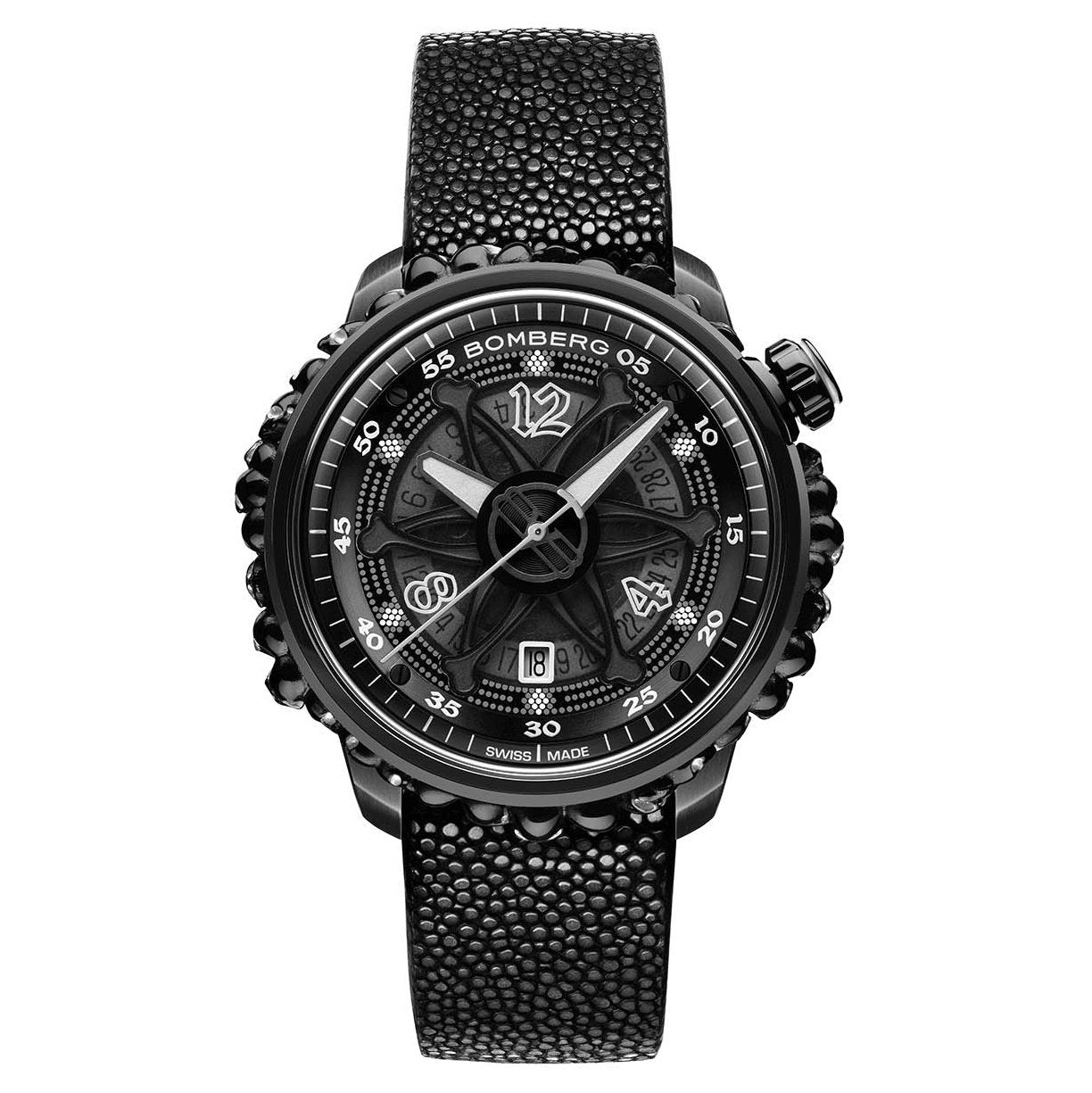 Bomberg Watch BB-01 Automatic Black Catacomb Limited Edition wholesalehk.shop