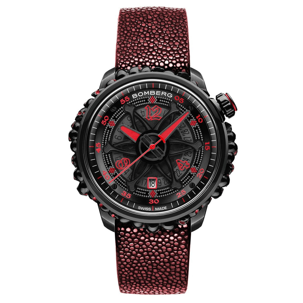 Bomberg Watch BB-01 Automatic Red Catacomb Limited Edition wholesalehk.shop