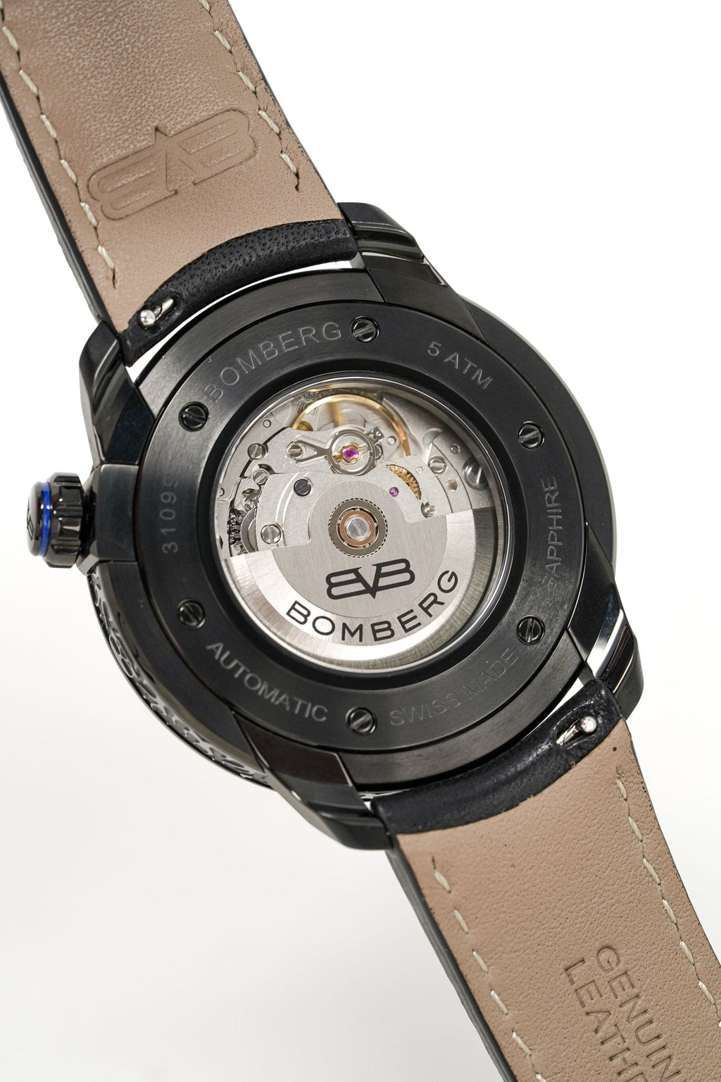 Bomberg Watch BB-01 Automatic Blue Skull wholesalehk.shop