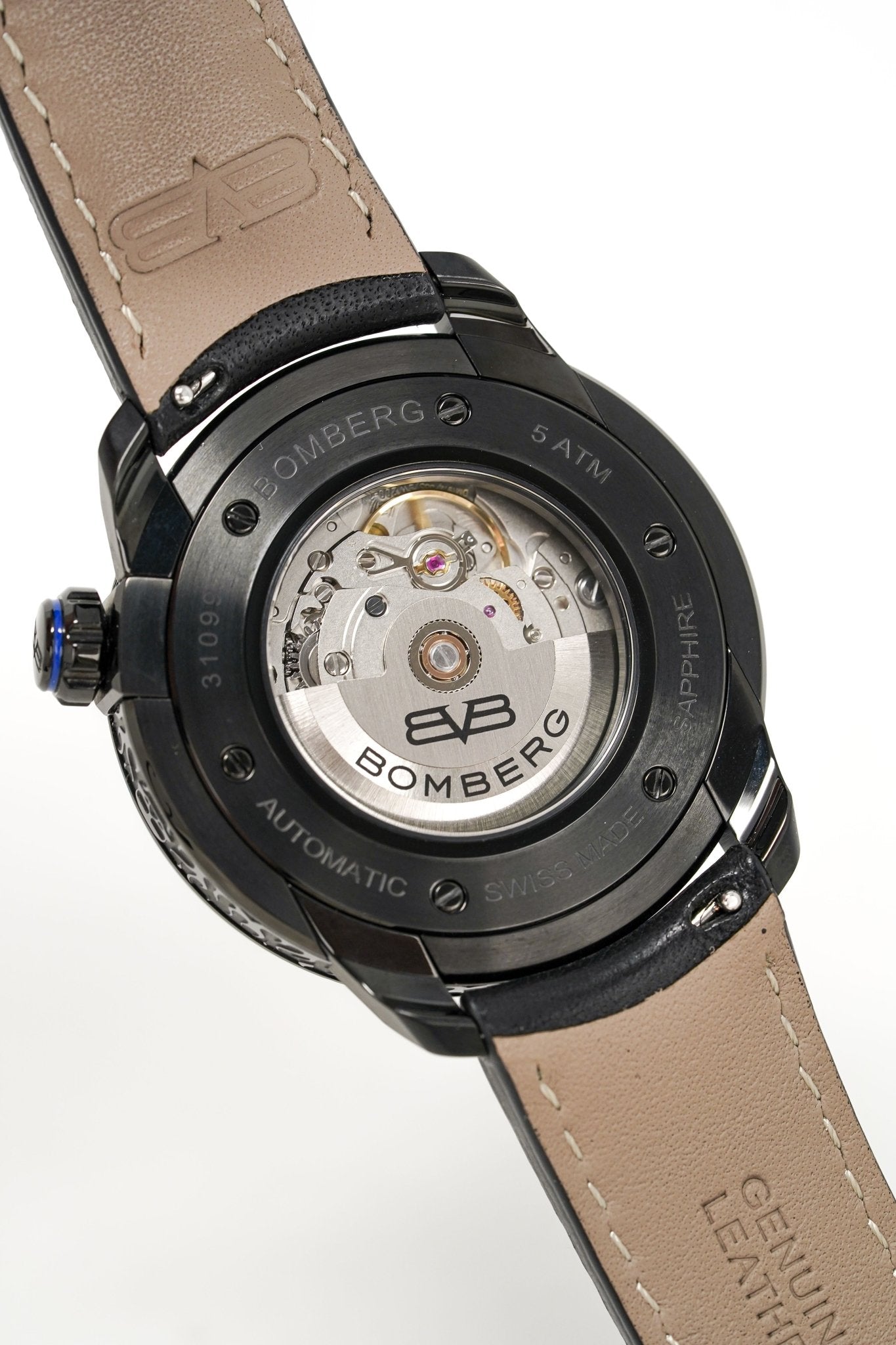 Bomberg Watch BB-01 Automatic Blue Skull wholesalehk.shop