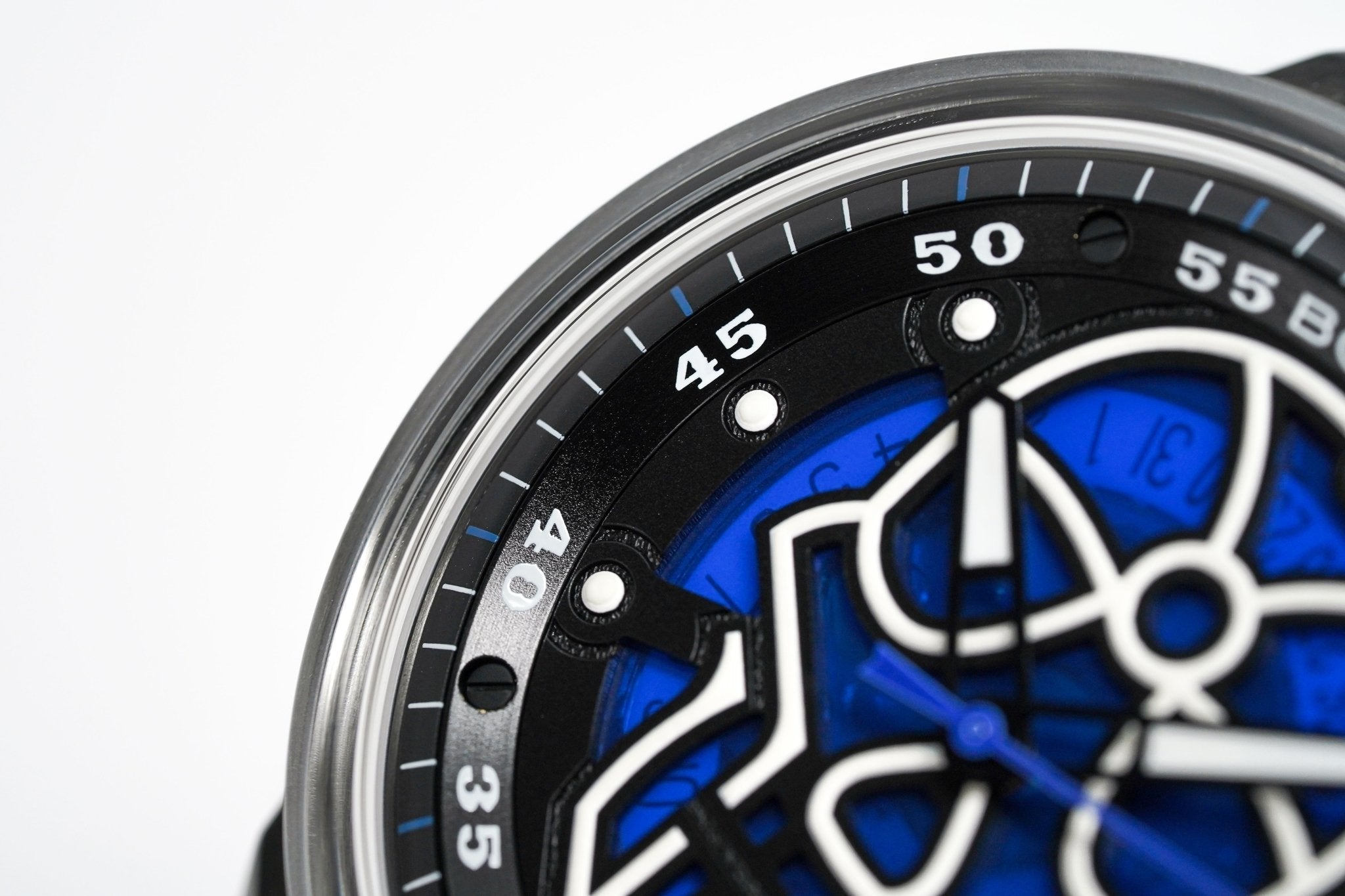 Bomberg Watch BB-01 Automatic Blue Skull wholesalehk.shop