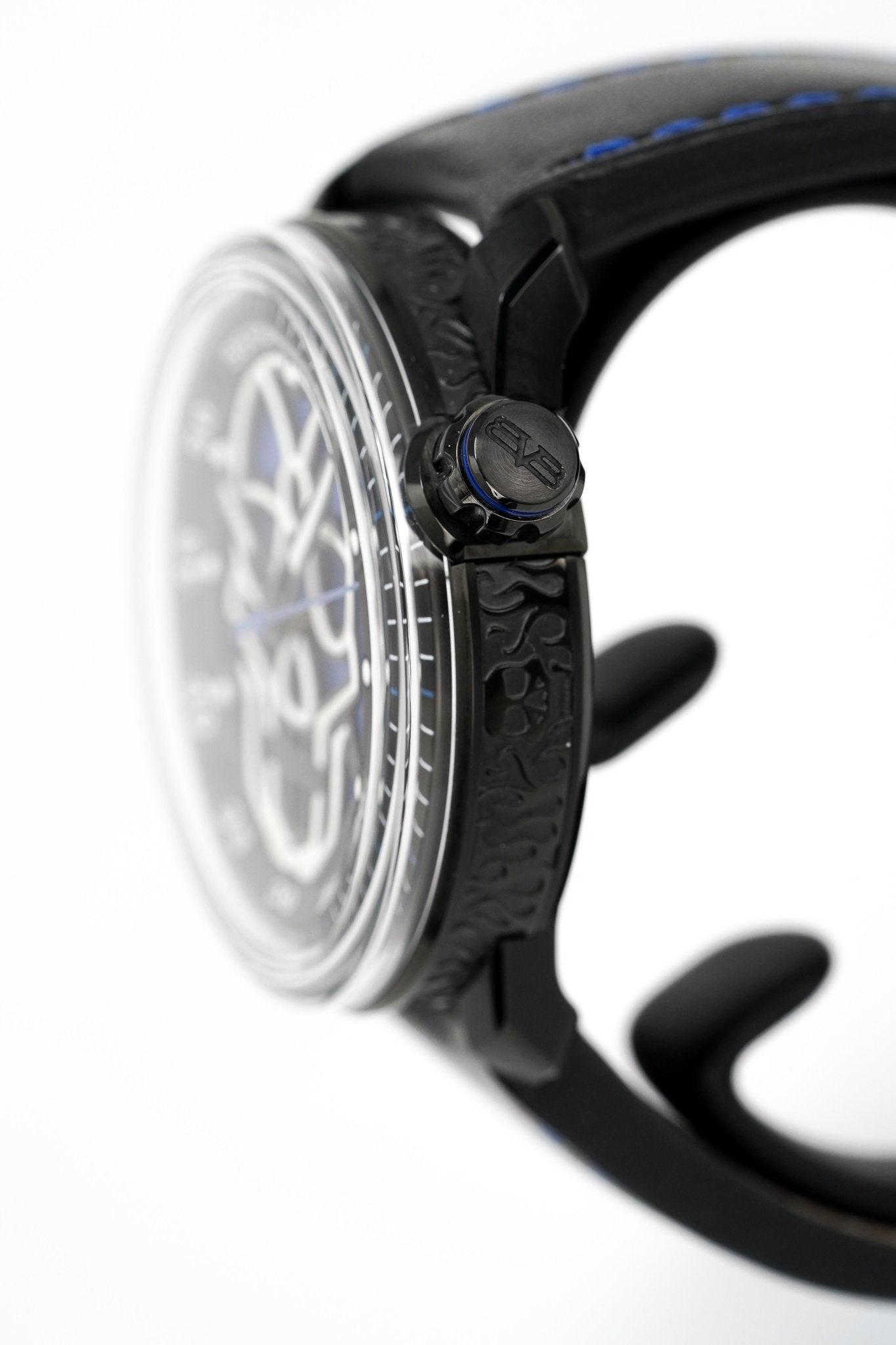 Bomberg Watch BB-01 Automatic Blue Skull wholesalehk.shop