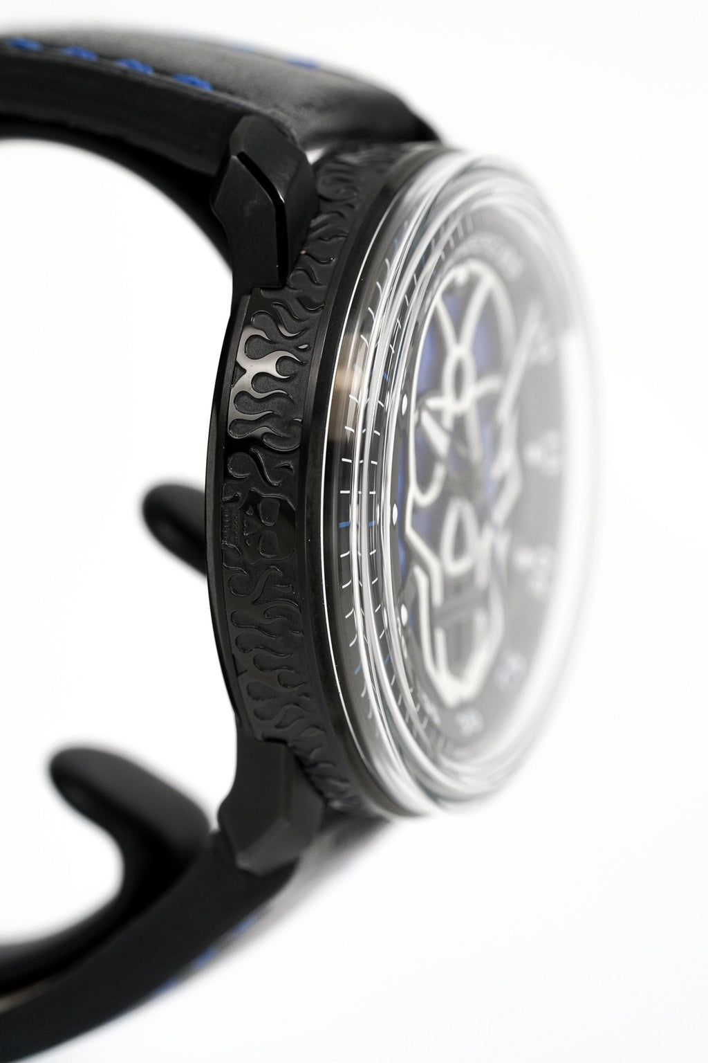 Bomberg Watch BB-01 Automatic Blue Skull wholesalehk.shop