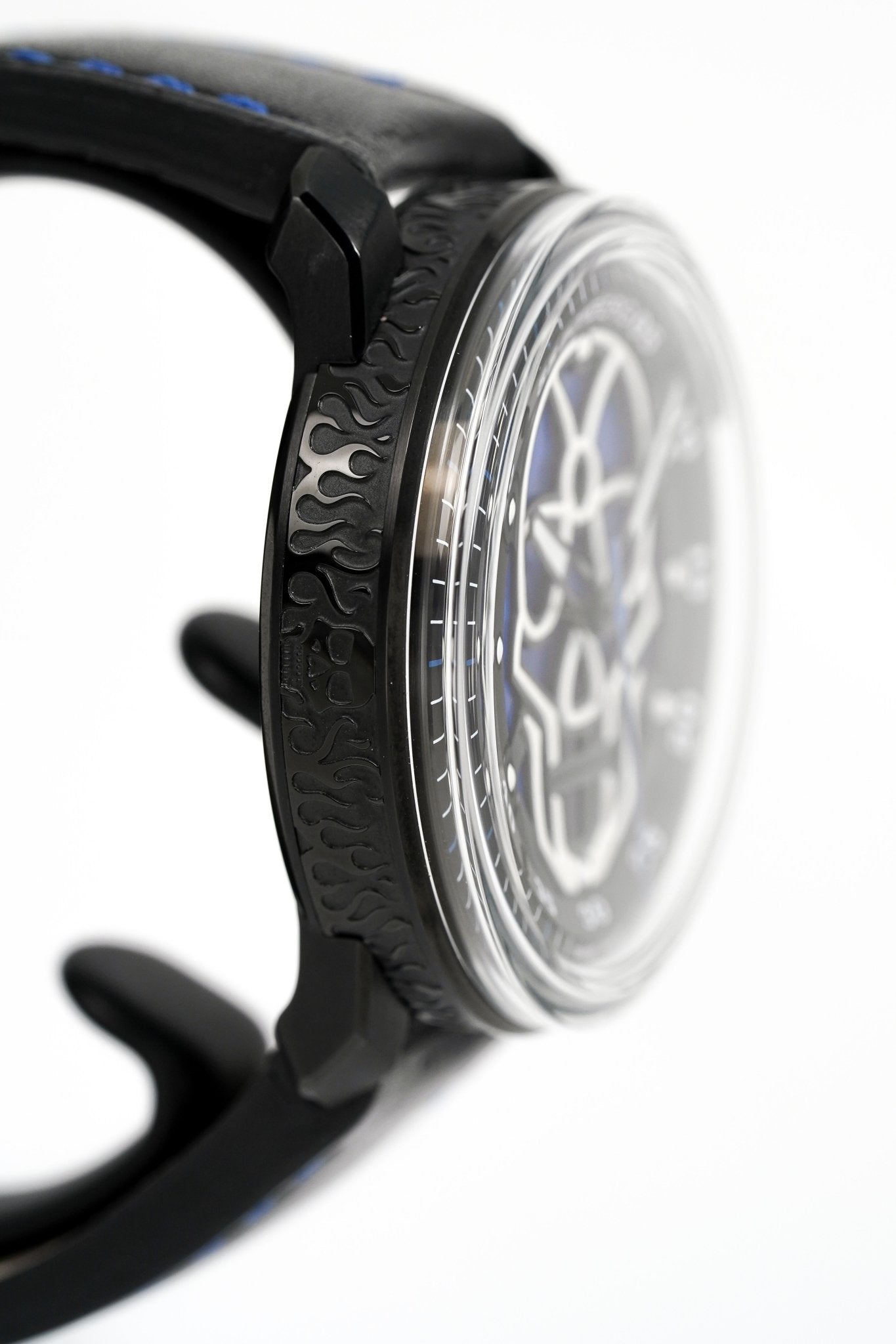 Bomberg Watch BB-01 Automatic Blue Skull wholesalehk.shop