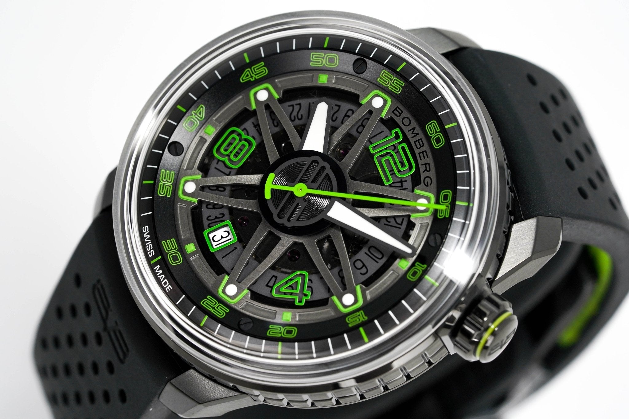 Bomberg Watch BB-01 Automatic Green wholesalehk.shop