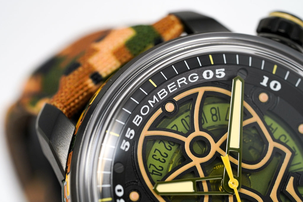 Bomberg Watch BB-01 Automatic Limited Edition Military Skull wholesalehk.shop
